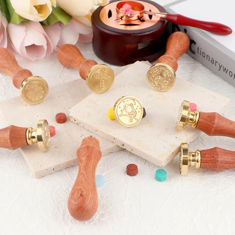 Lakzegelstempelset 1 verwijder - Wax Seal Stamp Set recensie en prijs