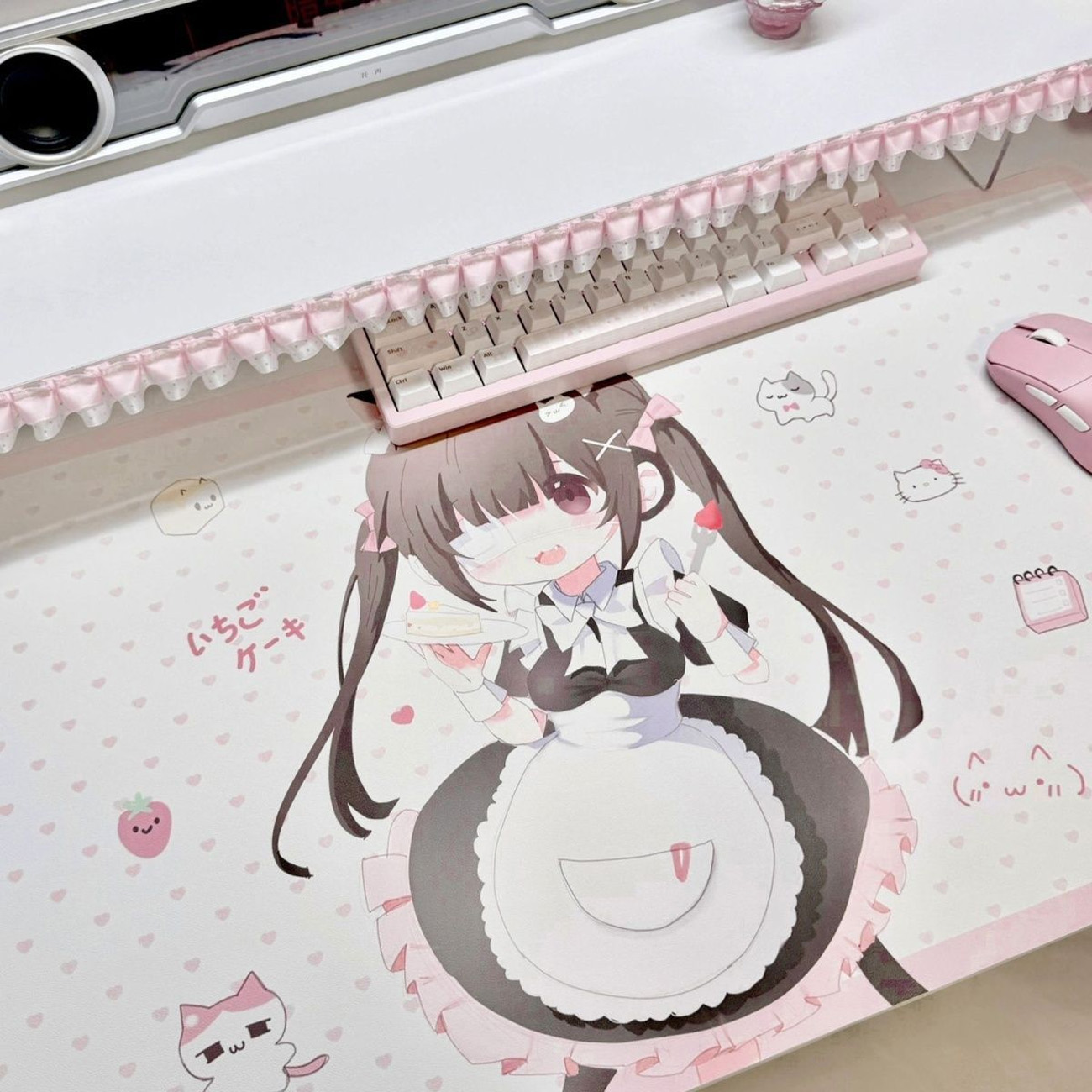Schattige anime-meisjesbureaum - Leather Desk Pad recensie en prijs