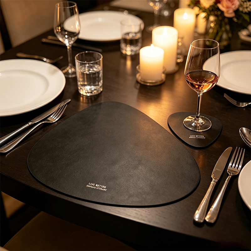 2/4/8/12 stuks leren placemats - Leather Desk Pad recensie en prijs