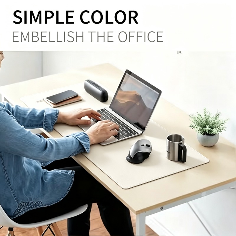 1 stuk grote muismat van kunst - Leather Desk Pad recensie en prijs