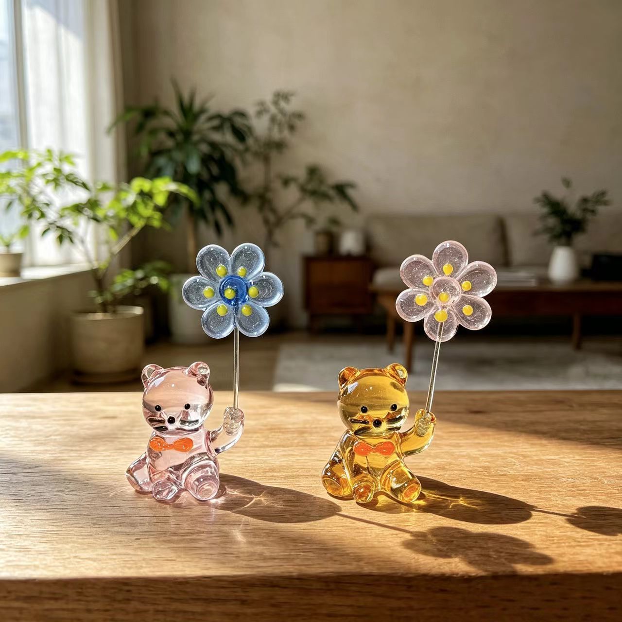 Glazen kitten-papiergewicht in - Paper Weight Crystal recensie en prijs