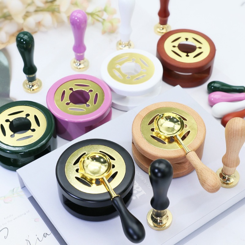 Waxzegel Oven Set, Houten Smel - Wax Seal Stamp Set recensie en prijs