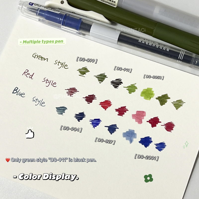 6PCS Gekleurde Kalligrafie Pen - Pentel Pen Energel recensie en prijs