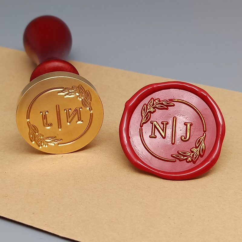 Nieuwe Dubbele Naam Aanpassen  - Wax Seal Stamp Set recensie en prijs